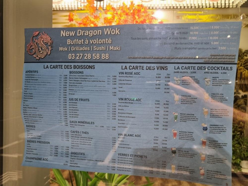 New Dragon Wok - Menu Image 1