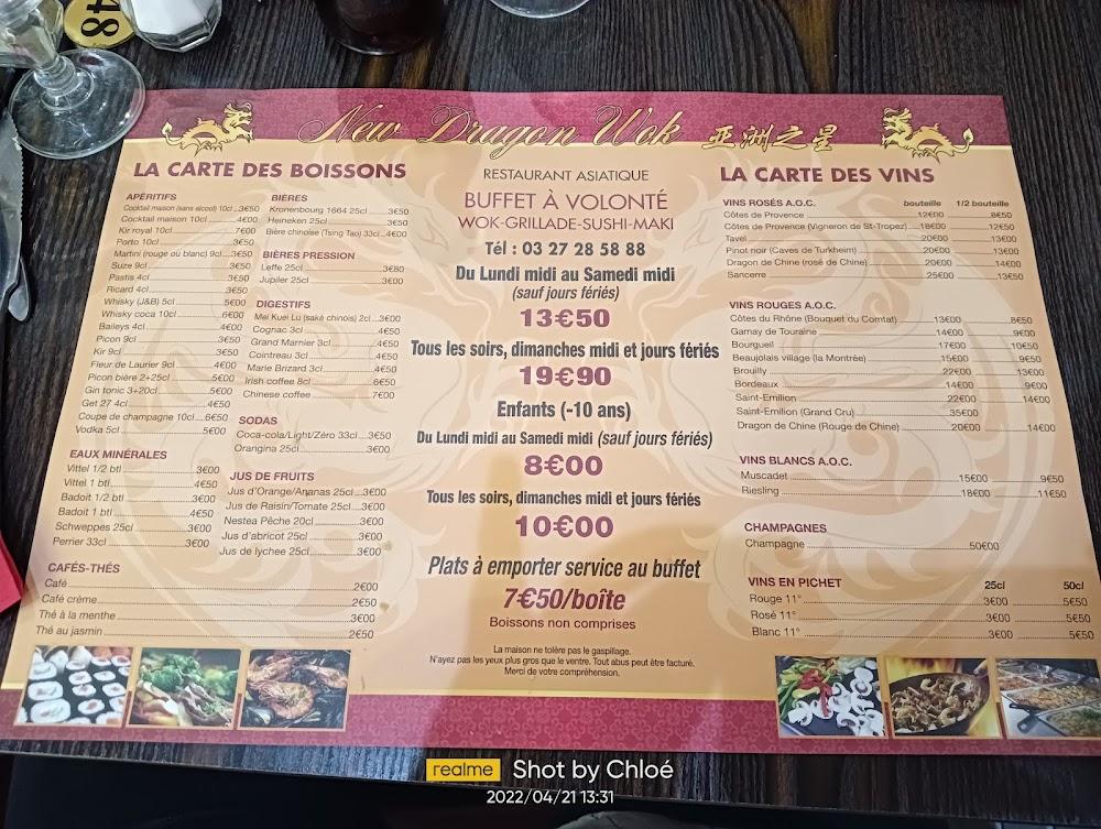 New Dragon Wok - Menu Image 3